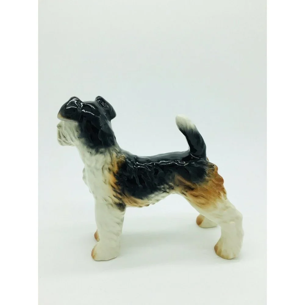 Vintage Goebel W Germany Wire Fox‎ or Airedale Terrier Figurine 1972 - 1979